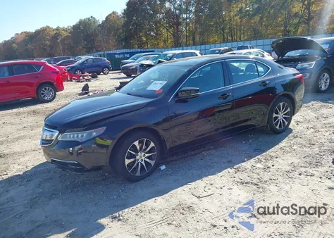 2016 Acura Tlx z USA, uszkodzony, nr VIN 19UUB1F30GA001660